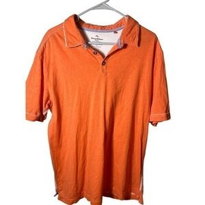 Tommy Bahama Shirt Men's‎   XL  Button Up Orange